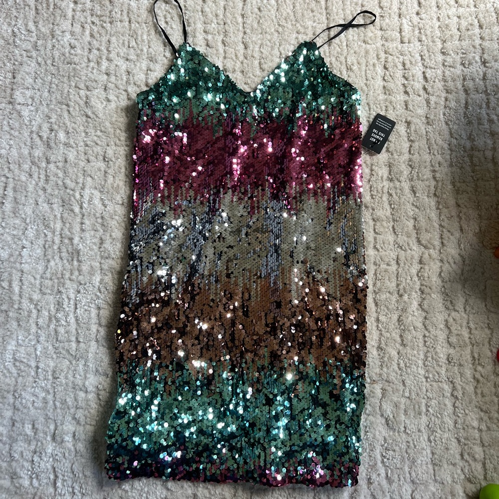 Express Sequin Dress
